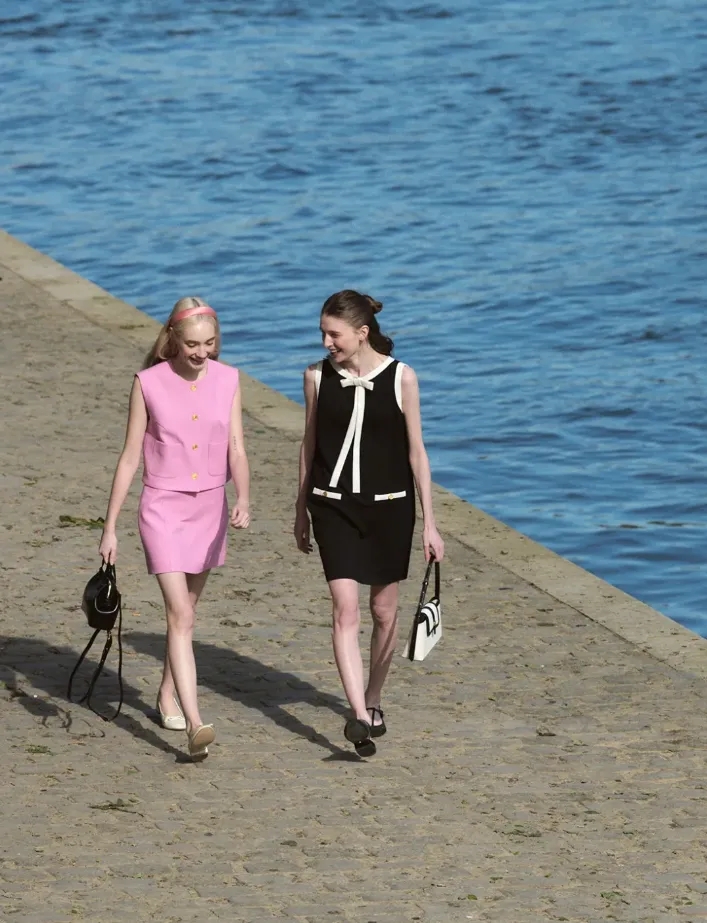 5款-法式小香風連衣裙結構紙樣裁剪圖！